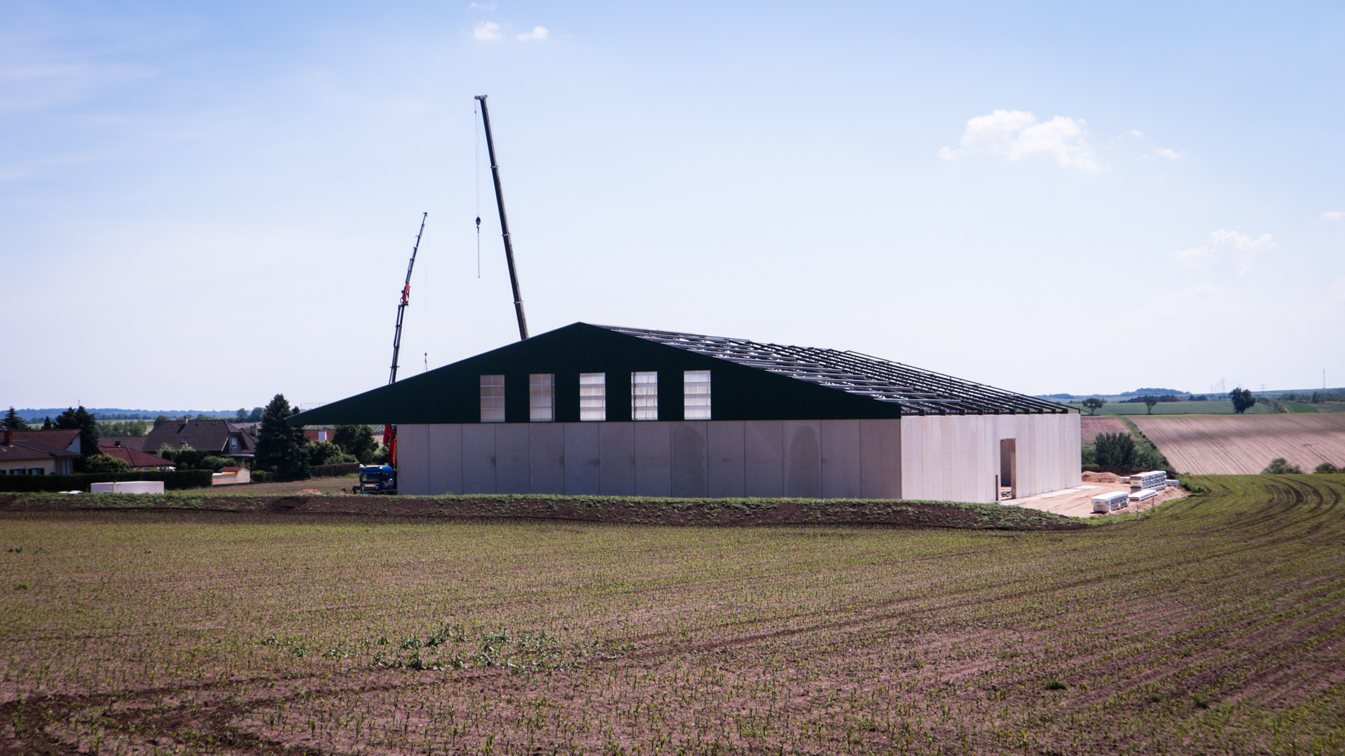 Brantner Hallenbau und Stahlbau Industrie- und Gewerbehalle