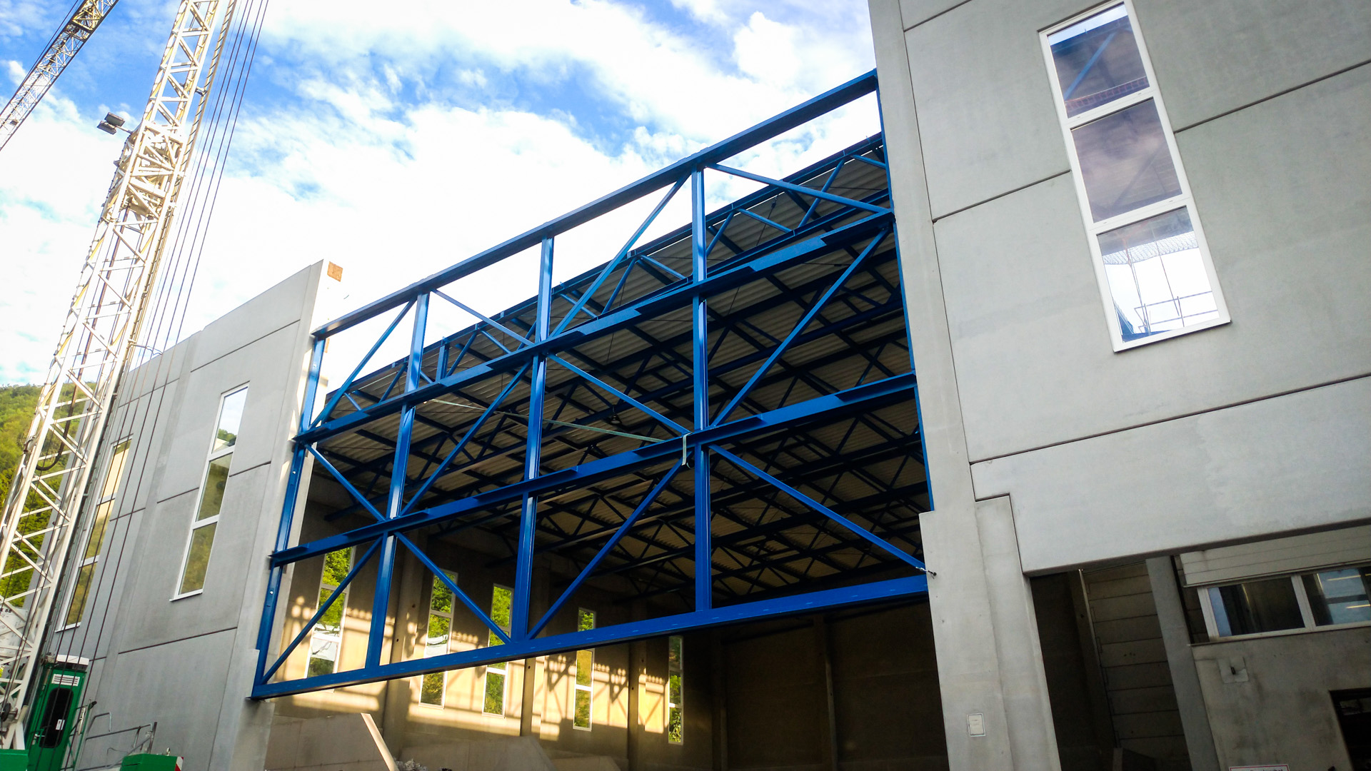 Brantner Hallenbau und Stahlbau Industrie- und Gewerbehalle